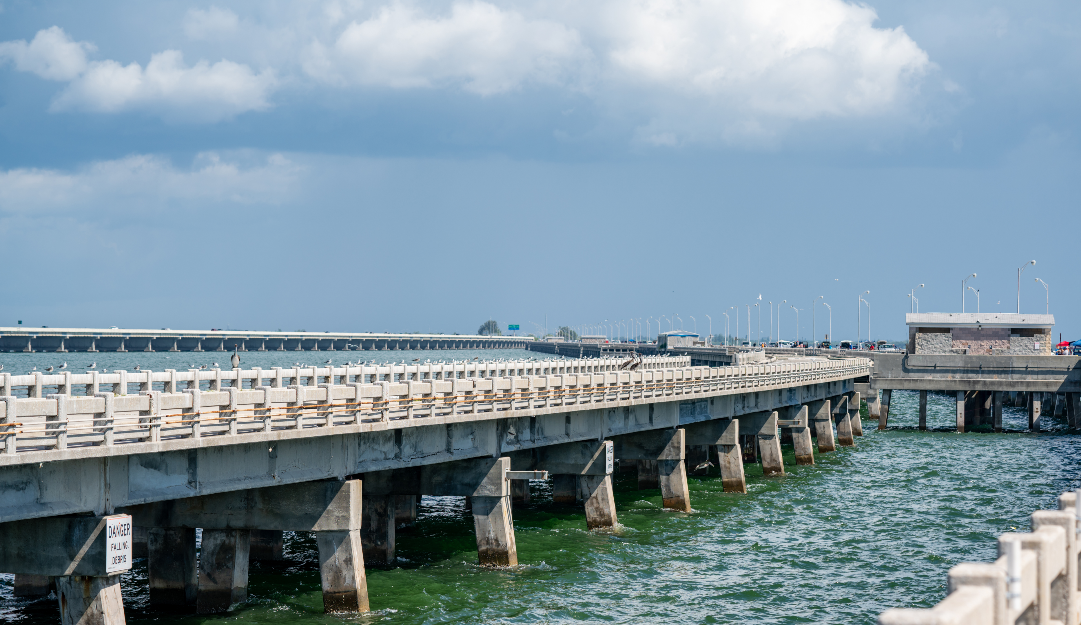 The crown jewel for family fishing: Skyway Fishing Pier State Park